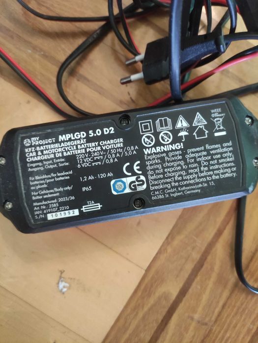 Ładowarka prostownik 12v 6v