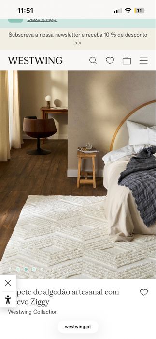 Tapete branco peludo - westwing - 2 m X 3m