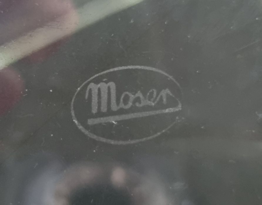 Sygnowana karafka MOSER