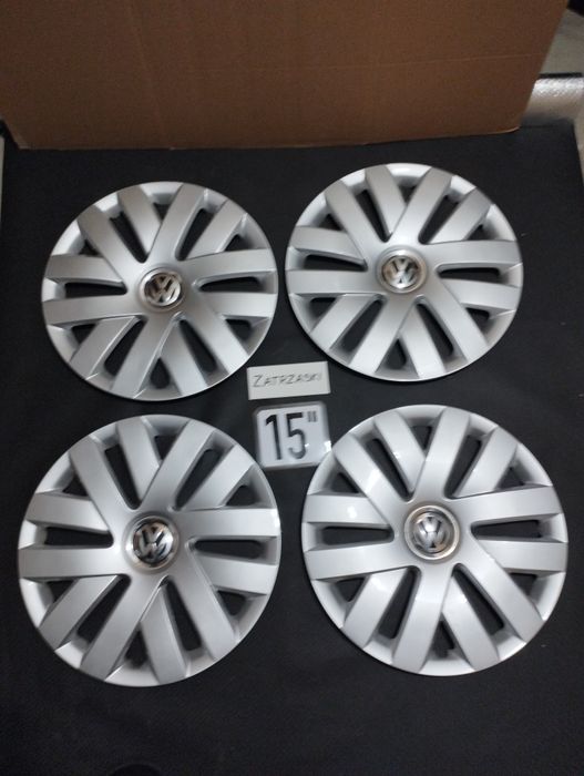 Kołpaki VW 15 cali ORYGINALNE
