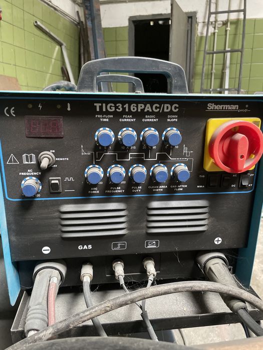 Spawarka tig sherman AC/DC inverter