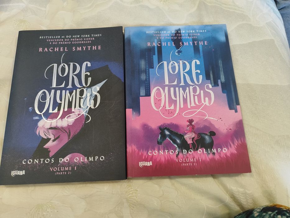Livros da Saga Lore Olympus