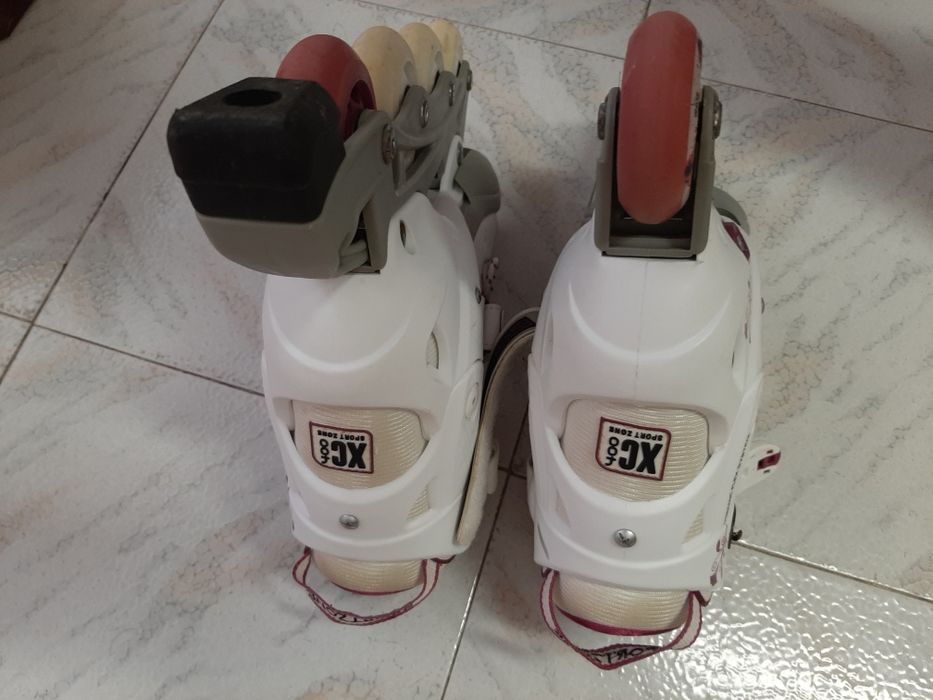 Patins em Linha - Rolamentos Carbono 72mm - N. 35-38 + Acessórios