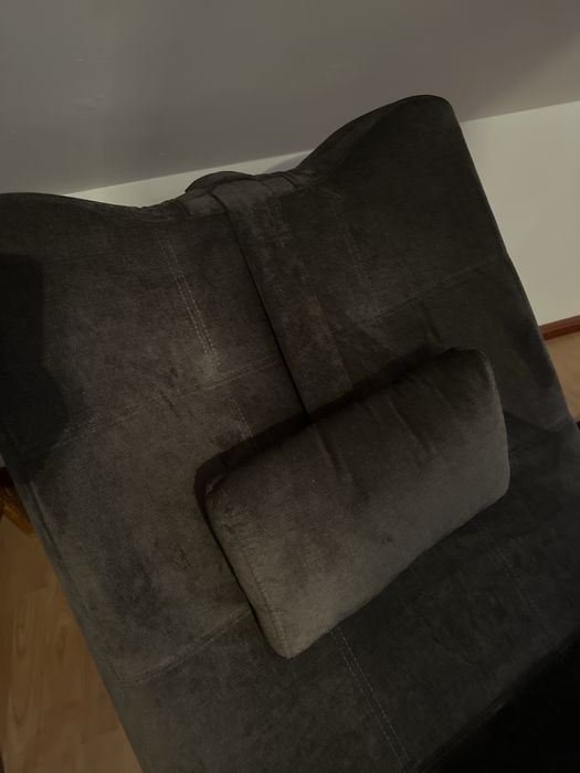 Szezlong Mark jak Nowy plamoodporna tkanina