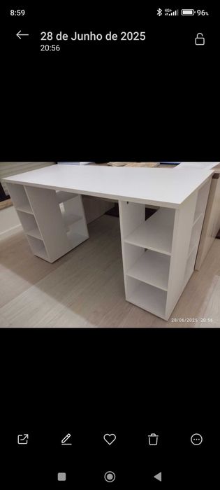 Secretária branca SINES