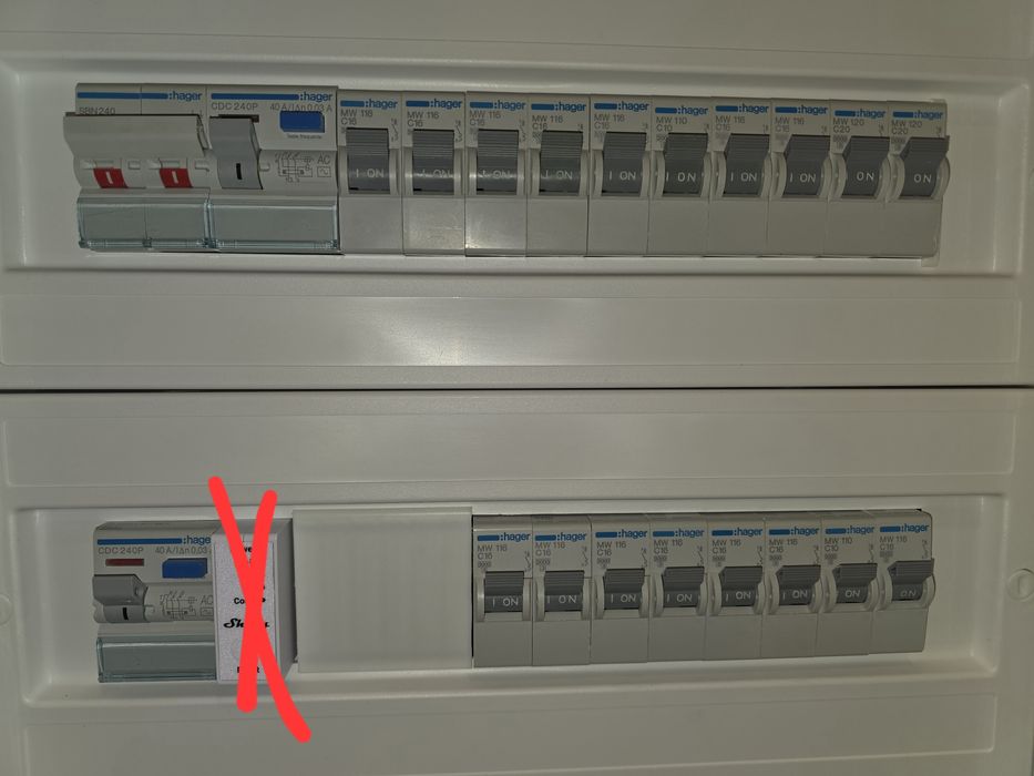Vendo equipamento de proteção da marca Hager