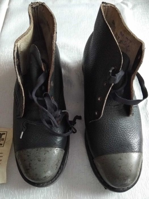 PWS Buty ochronne METALOWE Steampunk PRL NOWE R26 - 40  UNIKAT NOWE