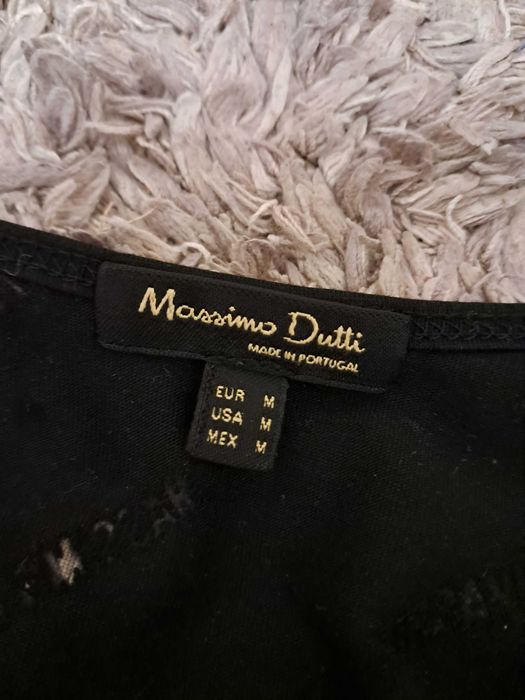 Czarny top Massimo Dutti rozm. L