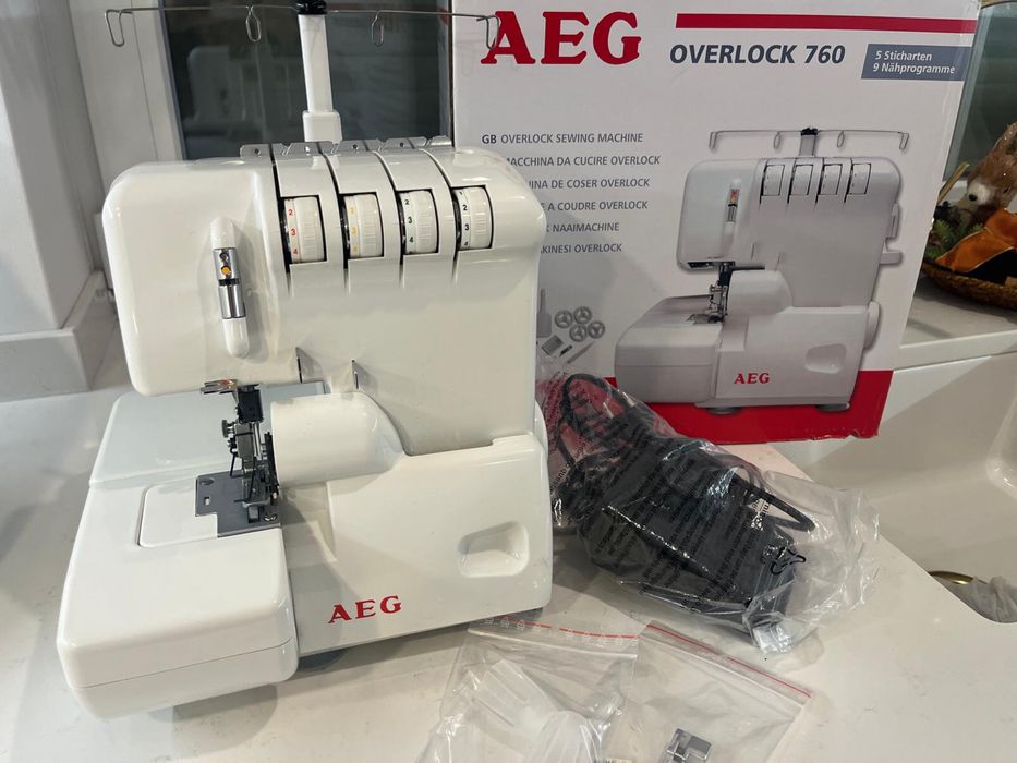 Jak nowy! Overlock owerlock madzyna do szycia