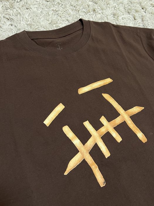 Cactus jack travis scott mcdonald's футболка
