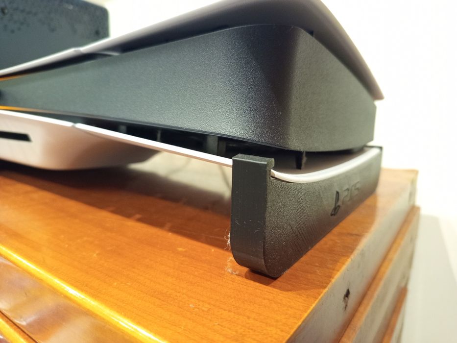 Suporte PS5 Slim com DVD.