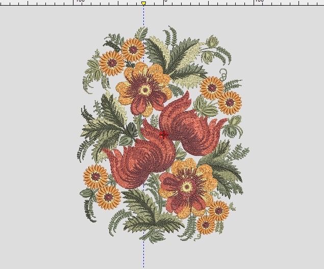 Разработка, оцифровка дизайнов машинной вышивки, wilcom