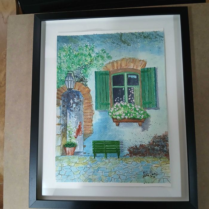 Aguarelas de pintor contemporâneo  (3)