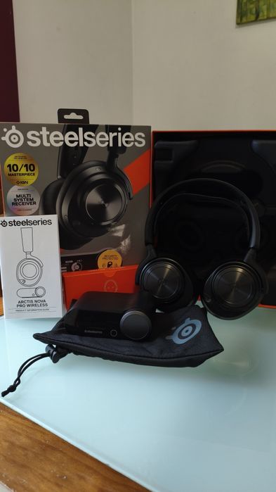 Fones Steelseries Artics Nova Pro Wireless Novos