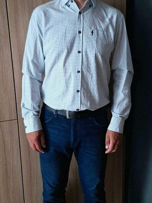 Męska koszula rozm. L firmy Ochnik model KOSMT-0098