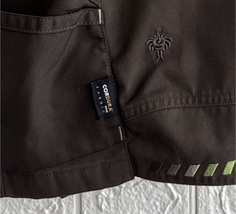 Шорти робочі Engelbert Strauss motion 2020 cordura карго рМ-Л зносостійкі посилені міцні для робіт карго кишені для інструментів хакі олива тактичні