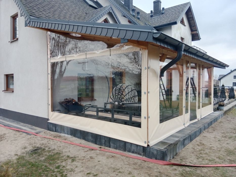 Plandeki na tarasy i zabudowy róznorodne