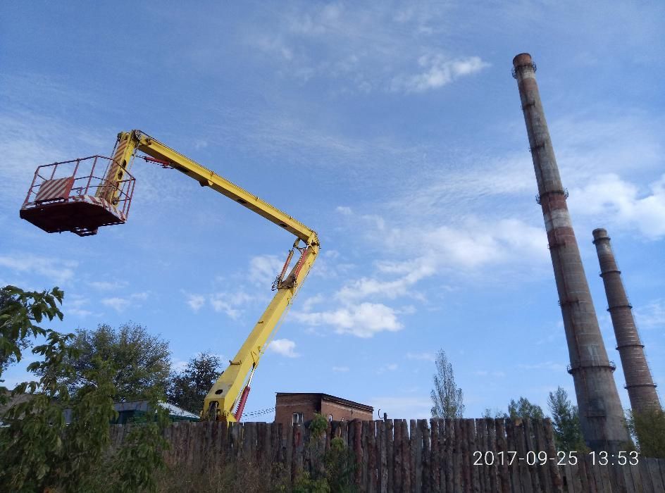 Оренда Автовишки від 15м до 45 метрів в м.Кривий Ріг та по Україні