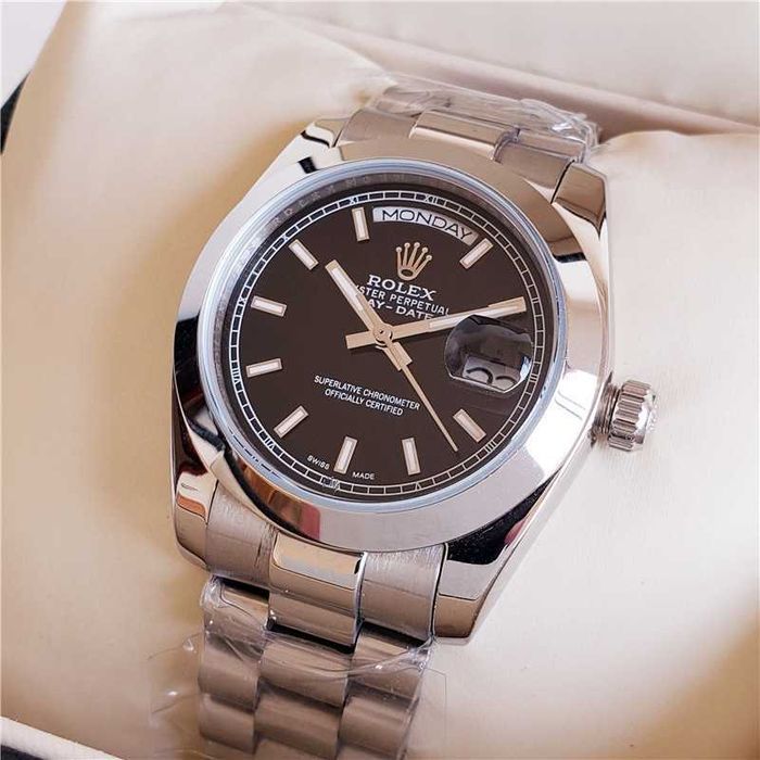 Годинник Rolex Day-Date silver