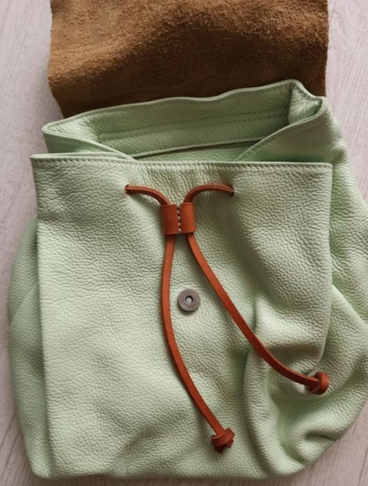 Рюкзак з натуральної шкіри