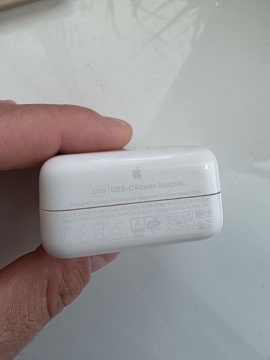 Блок зарядки apple 30w ориг