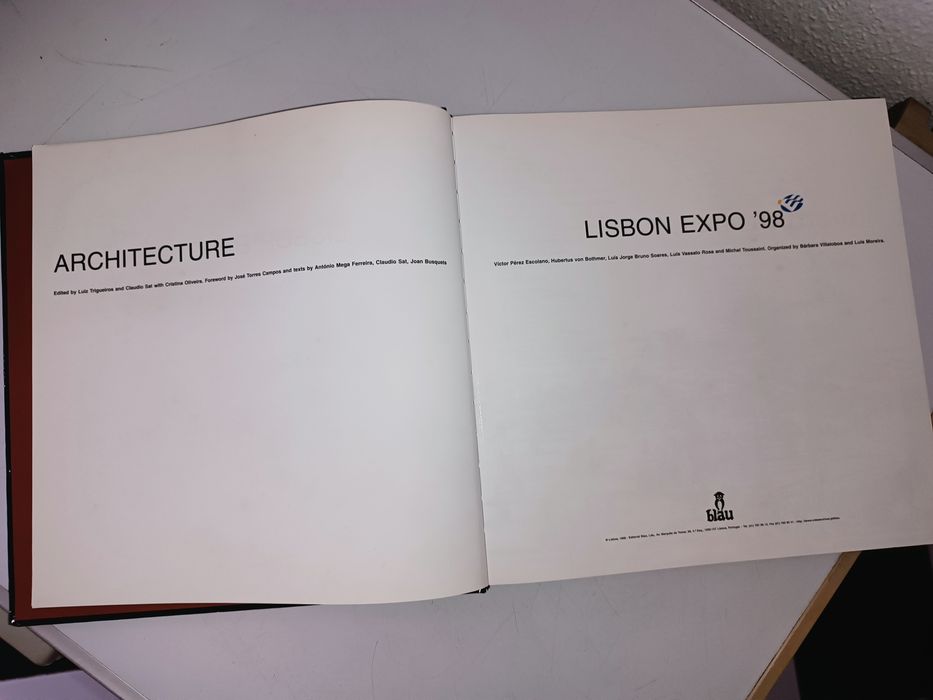 Expo 98 - Livro de Arquitectura