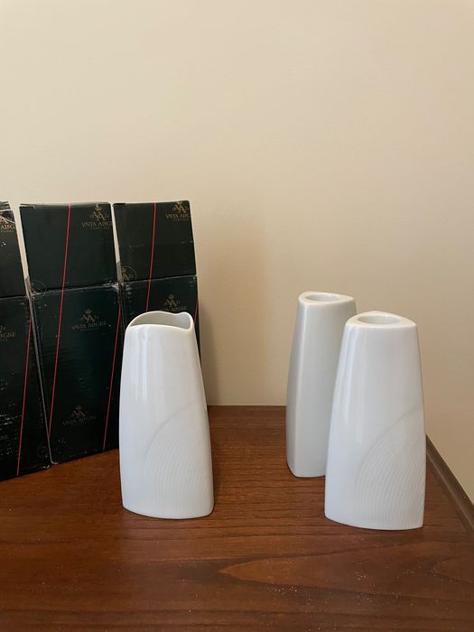 Castiçal (2 unidades) + Jarra VA