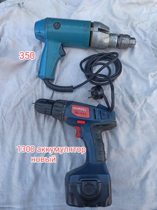 Дрель рабочии в хорошем состоянии