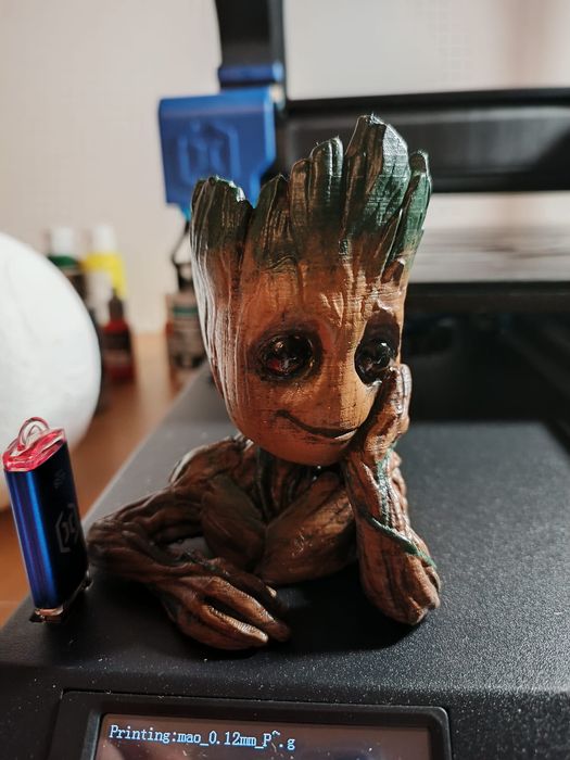 Groot pintado à mão