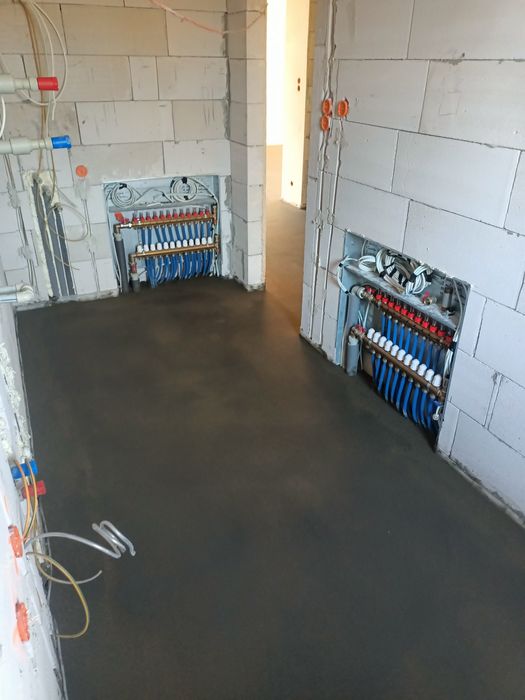 Posadzki maszynowe z Mixokreta, chudziaki   Kujawsko Pomorskeie