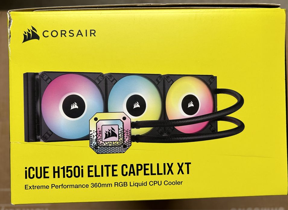 Chlodzenie wodne Corsair ¡CUE H150 ELITE CAPELLIX XT