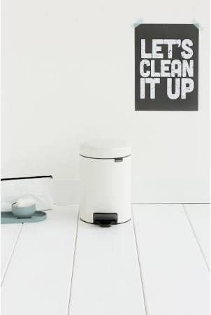 Balde do lixo BRABANTIA New Icon Branco 3L