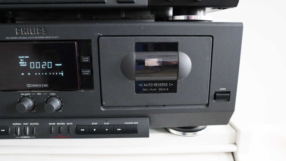 Стойка CD проигрыватель PHILIPS CD-911 Кассетная дека PHILIPS FC-911