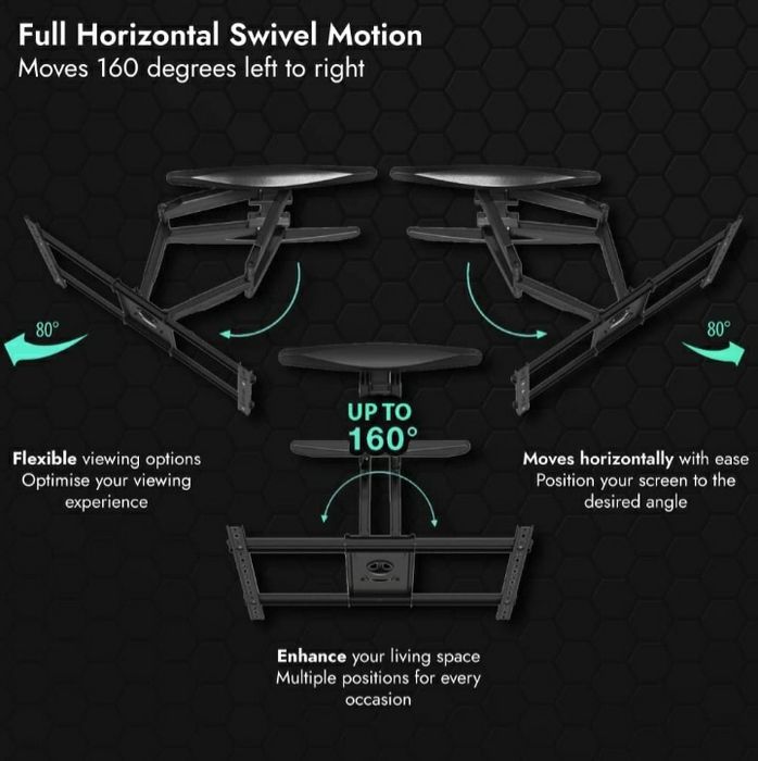 Uchwyt stojak do telewizora 37-75"Invision gratis Hdmi