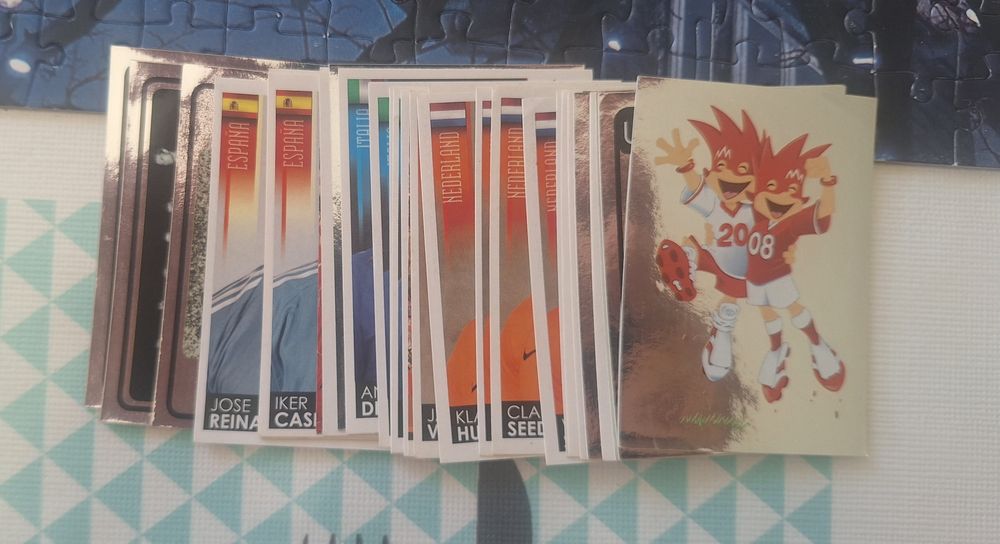 31 Cromos Panini EURO 2008