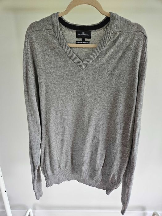 Wełniany męski sweter Blue Harbour | Rozmiar L