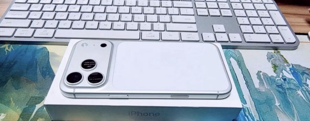 Iphone 17 pro max cinza