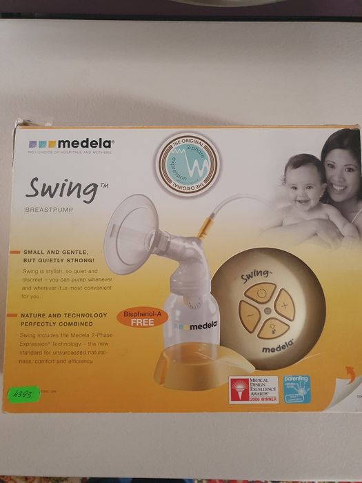 Електричний молоковідсмоктувач Medela Swing, оригінал, повний комплект