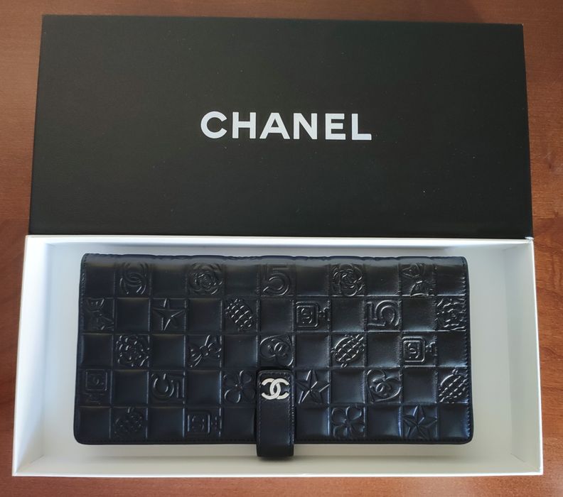 Дорожній клатч Chanel кошелек гаманець оригінал