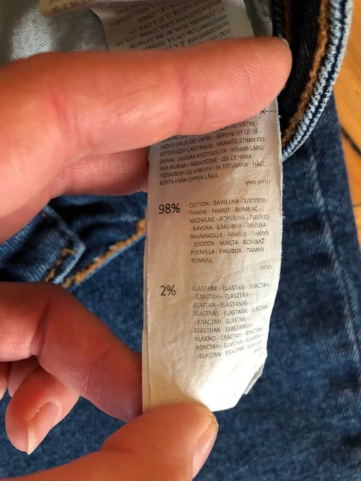 Spodnie jeansy Reserved denim 34 wysoki stan jeans