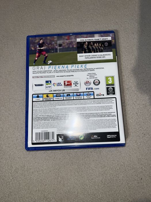 Gra FIFA 16 na ps4