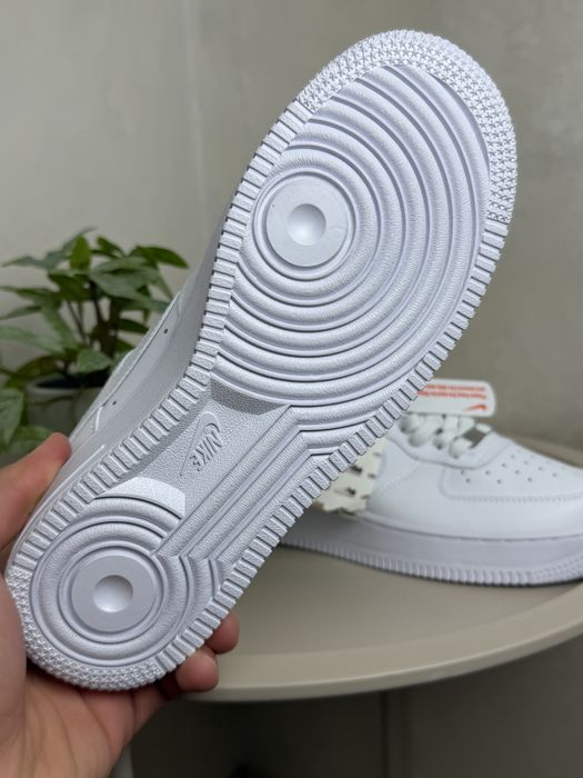 Чоловічі Nike Air Force 1 натуральна шкіра білі В’єтнам 36 37 38 39 41 42 43 44 45