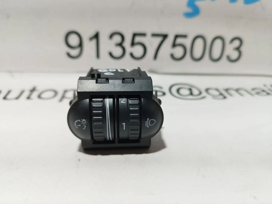 COMUTADOR REGULADOR NIVELADOR INTENSIDADE LUZES VOLKSWAGEN VW GOLF VI MK6  BOTÃO BOTÕES SWITCH 5K0 941 333