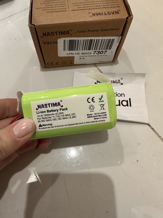 Bateria  Nastima do robota Robovac