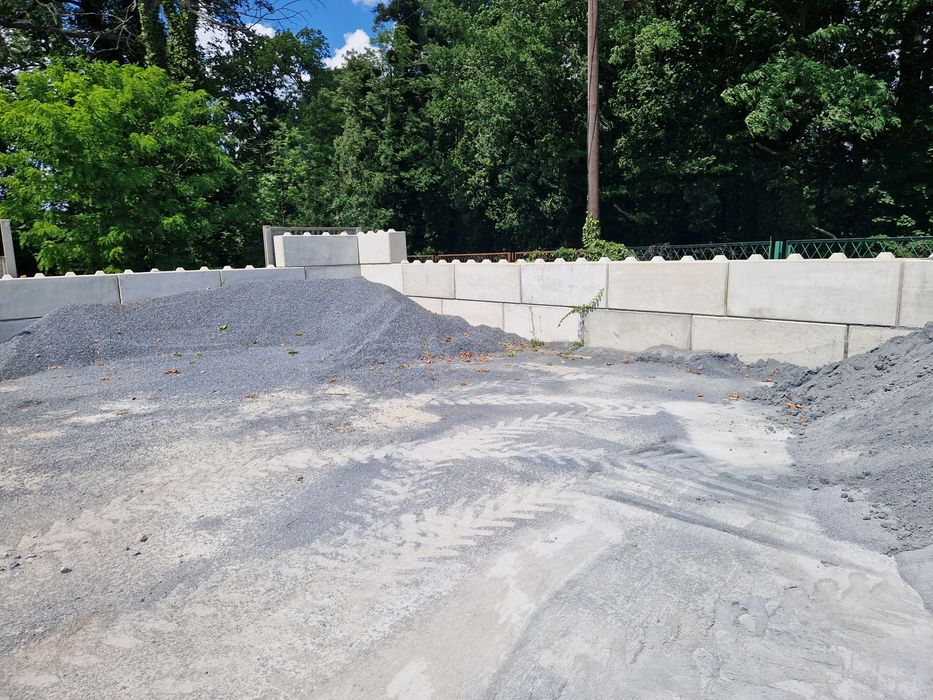 Bloki betonowe lego mur oporowy