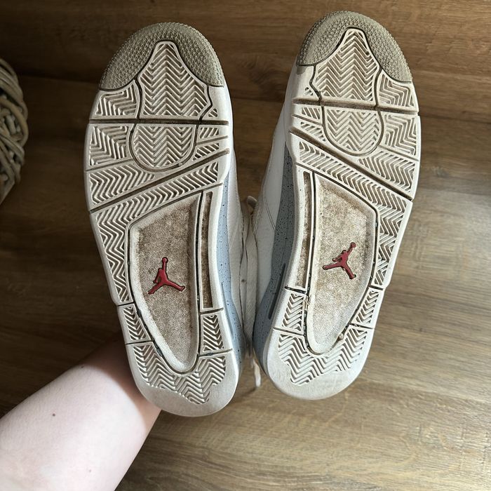 Buty air jordan 4 oreo retro white