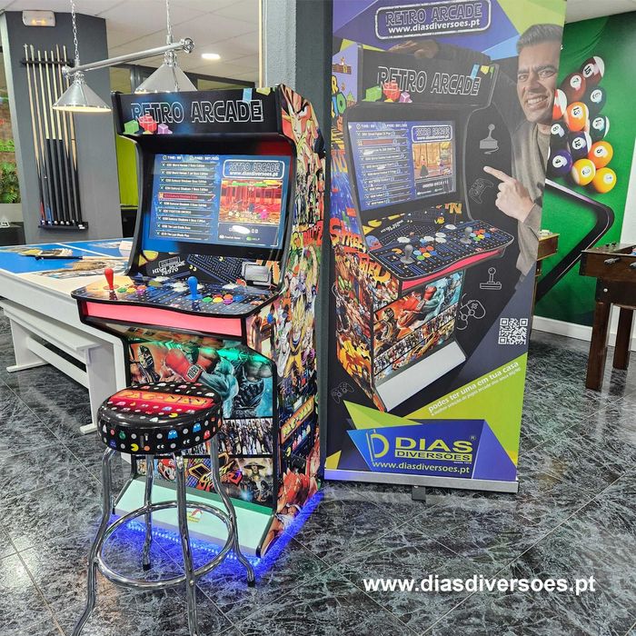 Retro Arcade - Novas (Somos os fabricantes)