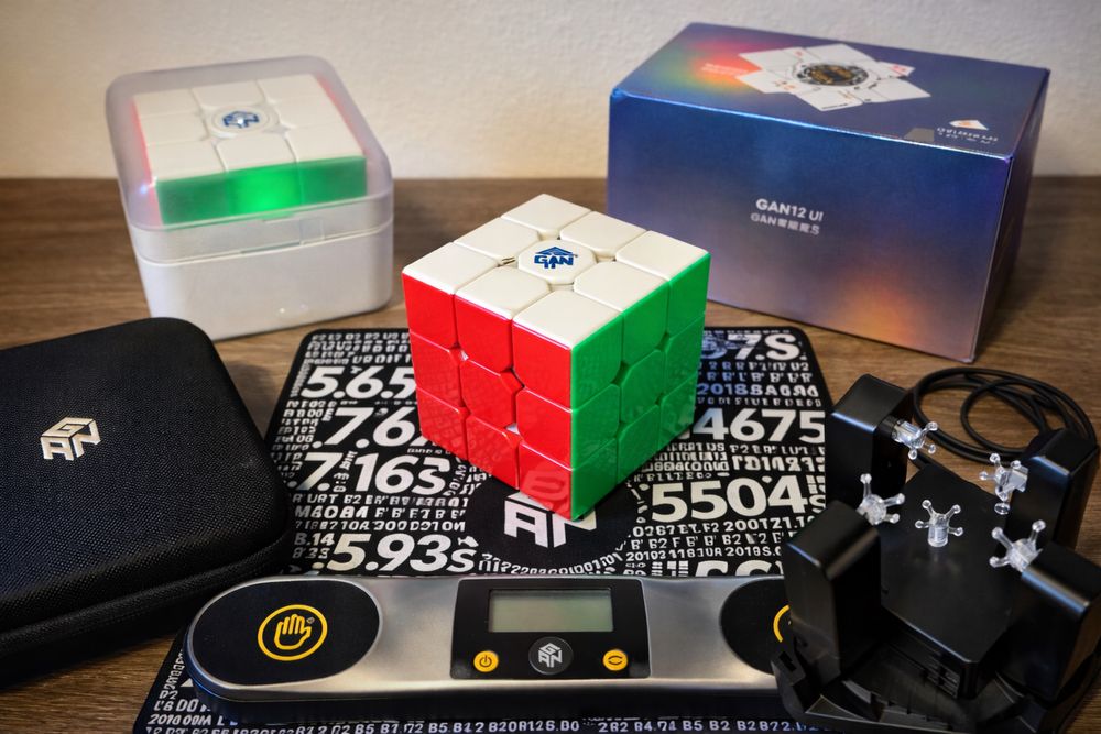 GAN 12 ui Freeplay + Tmer + Robot + Mata