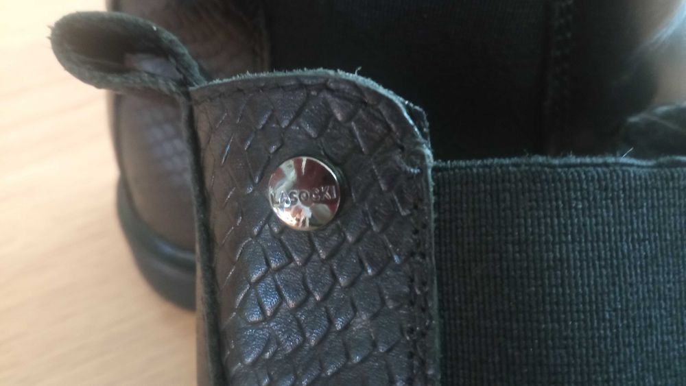 Botki skórzane 37 Lasocki