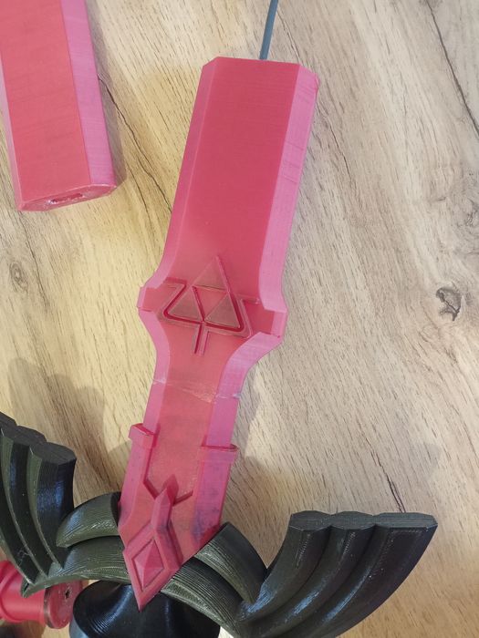 Miecz "Master Of Sword" drukowany 3d